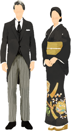 Japanese Kimono parents